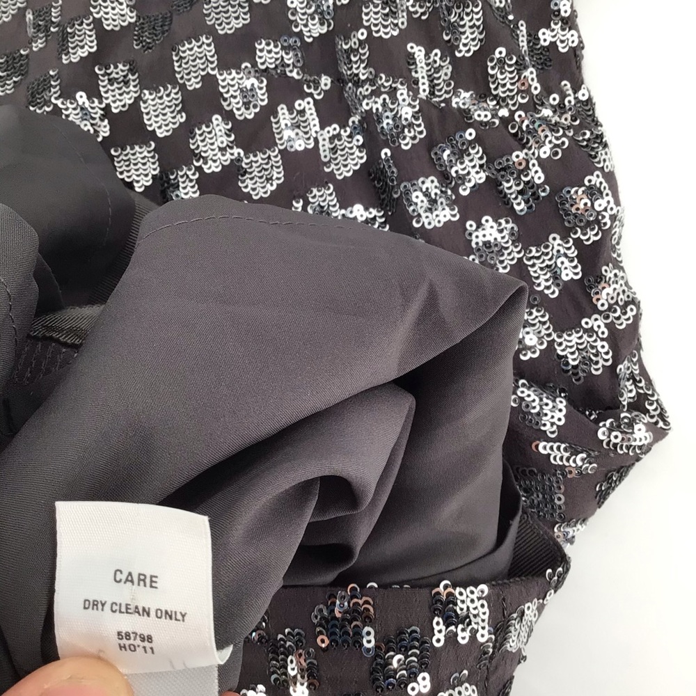Broadway & Broome Gray Sequin Night Out Dress S - Picture 7 of 14